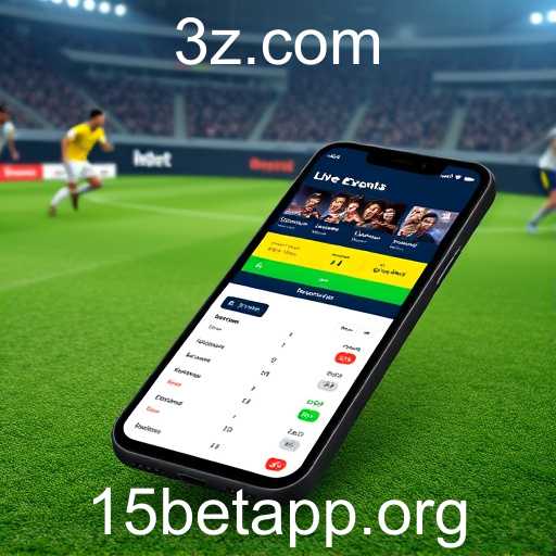 Emoção em Tempo Real: Explorando a Categoria 'Live Events' no 15bet App
